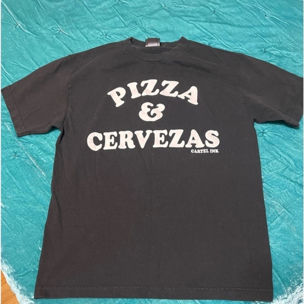Pizza and cervezas T-shirt